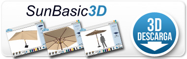 Simulador de parasoles SUNBRETA® - SunBasic 3D
